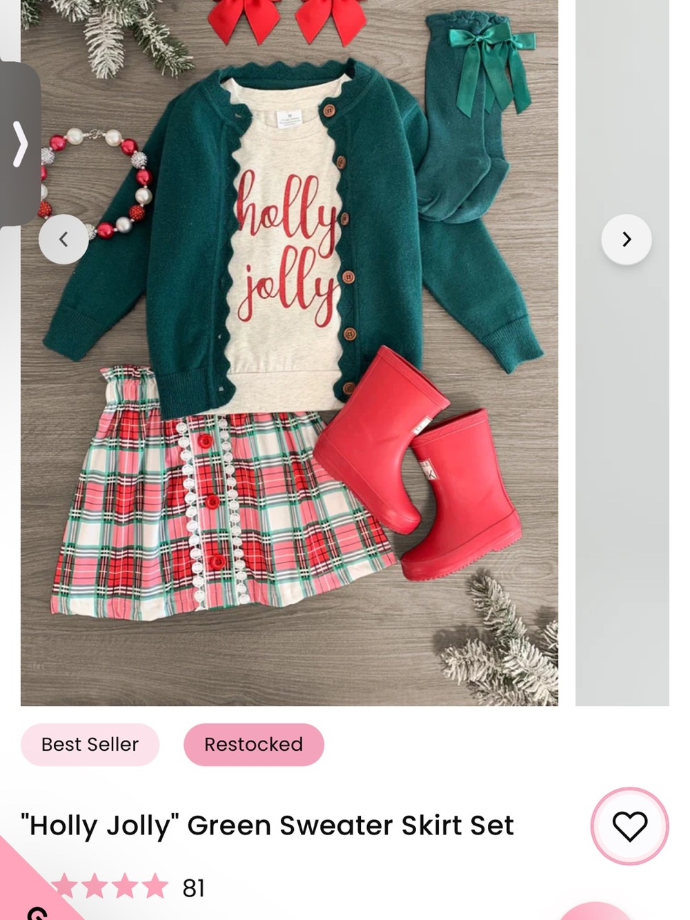 ‼️ISO‼️ Holly Jolly looking for this in a 5T